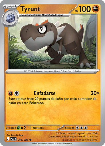 Tyrunt (Reverse Holo)
