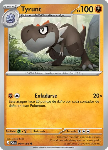 Tyrunt (Reverse Holo)
