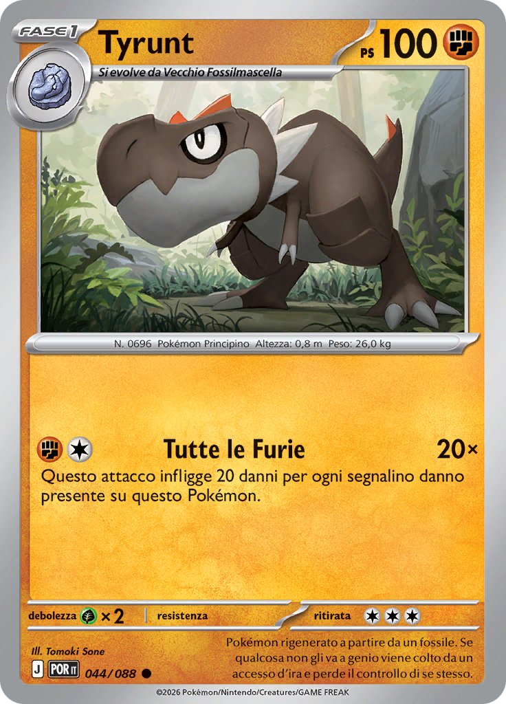 Tyrunt (Reverse Holo)