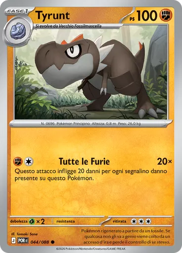 Tyrunt (Reverse Holo)
