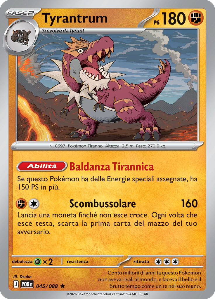 Tyrantrum (Reverse Holo)