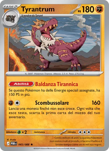 Tyrantrum (Reverse Holo)