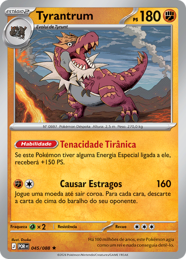 Tyrantrum (Reverse Holo)