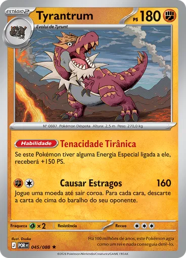 Tyrantrum (Reverse Holo)