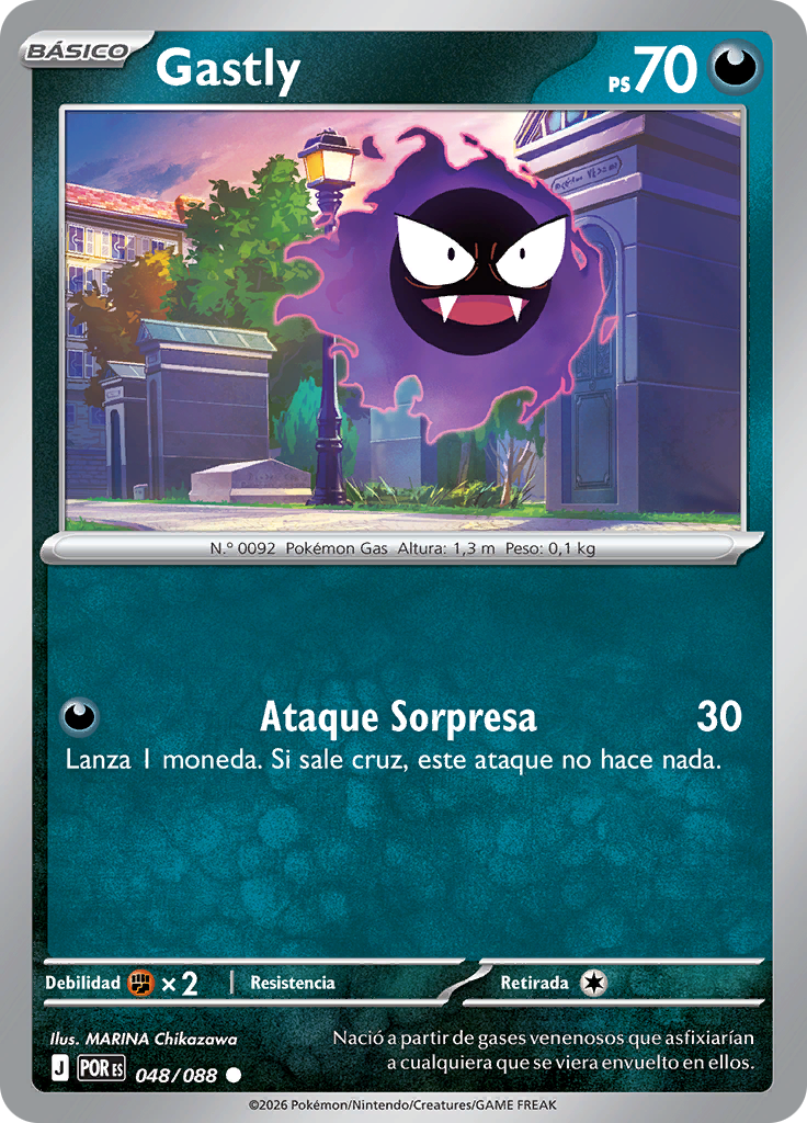 Gastly (Reverse Holo)