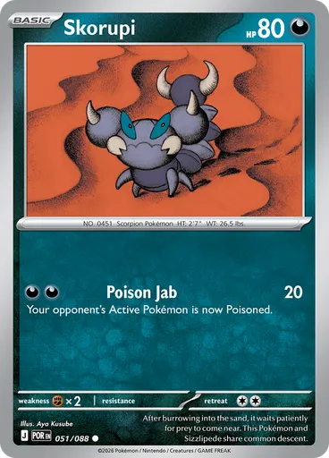 Skorupi (Reverse Holo)