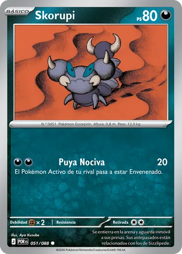 Skorupi (Reverse Holo)