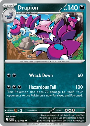 Drapion (Reverse Holo)