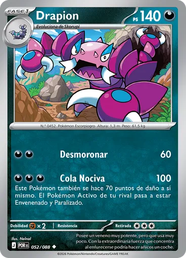Drapion (Reverse Holo)