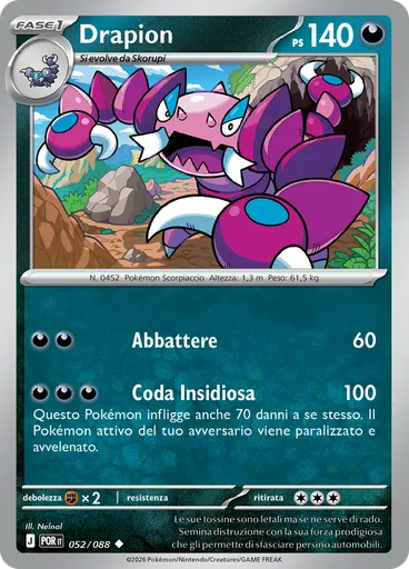 Drapion (Reverse Holo)