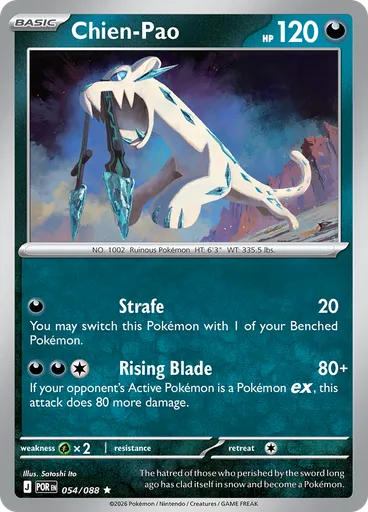 Chien-Pao (Reverse Holo)