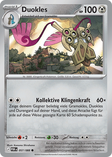 Duokles (Reverse Holo)