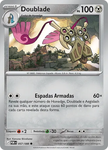 Doublade (Reverse Holo)