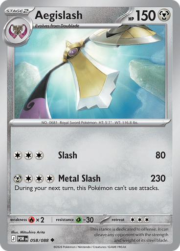 Aegislash (Reverse Holo)