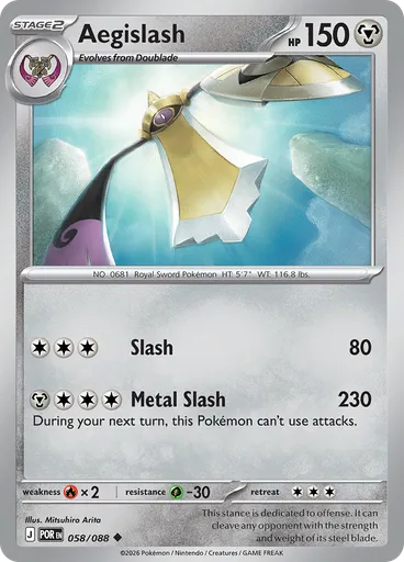 Aegislash (Reverse Holo)