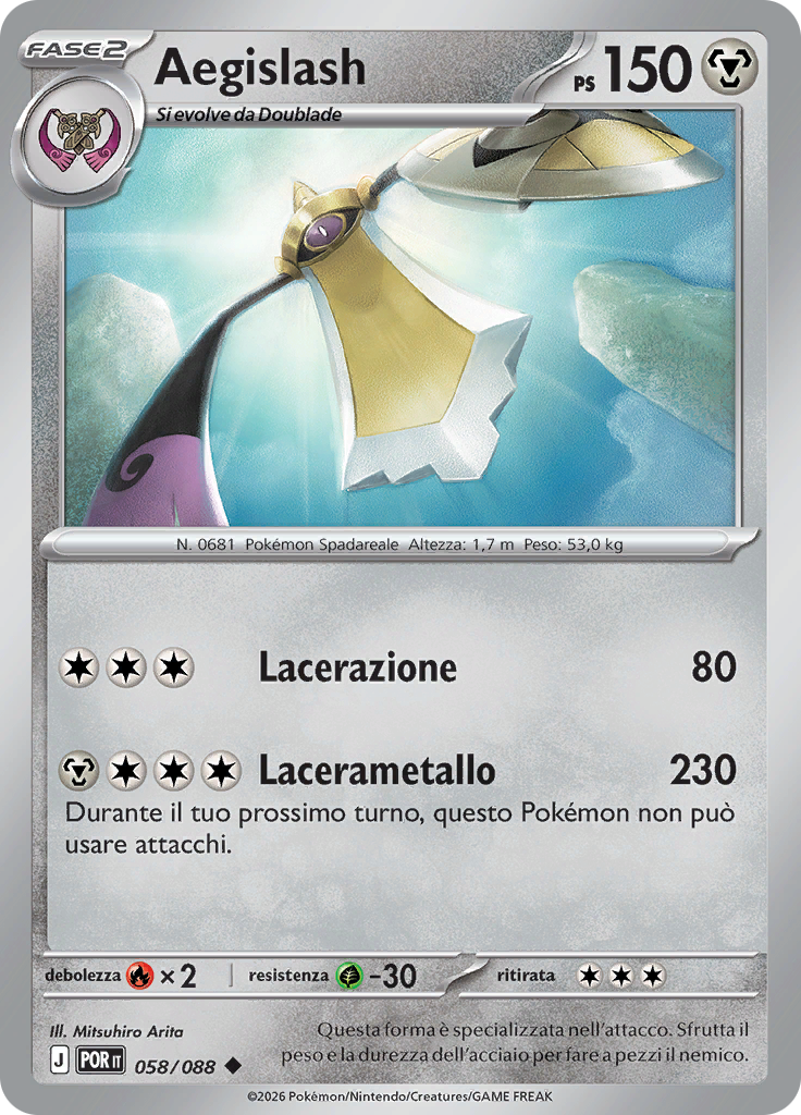 Aegislash (Reverse Holo)