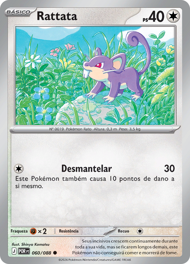 Rattata (Reverse Holo)