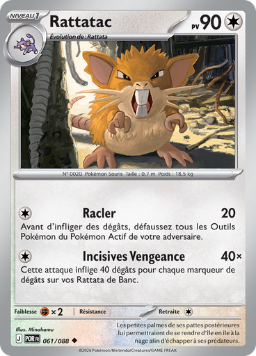 Rattatac (Reverse Holo)