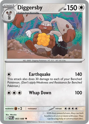 Diggersby (Reverse Holo)