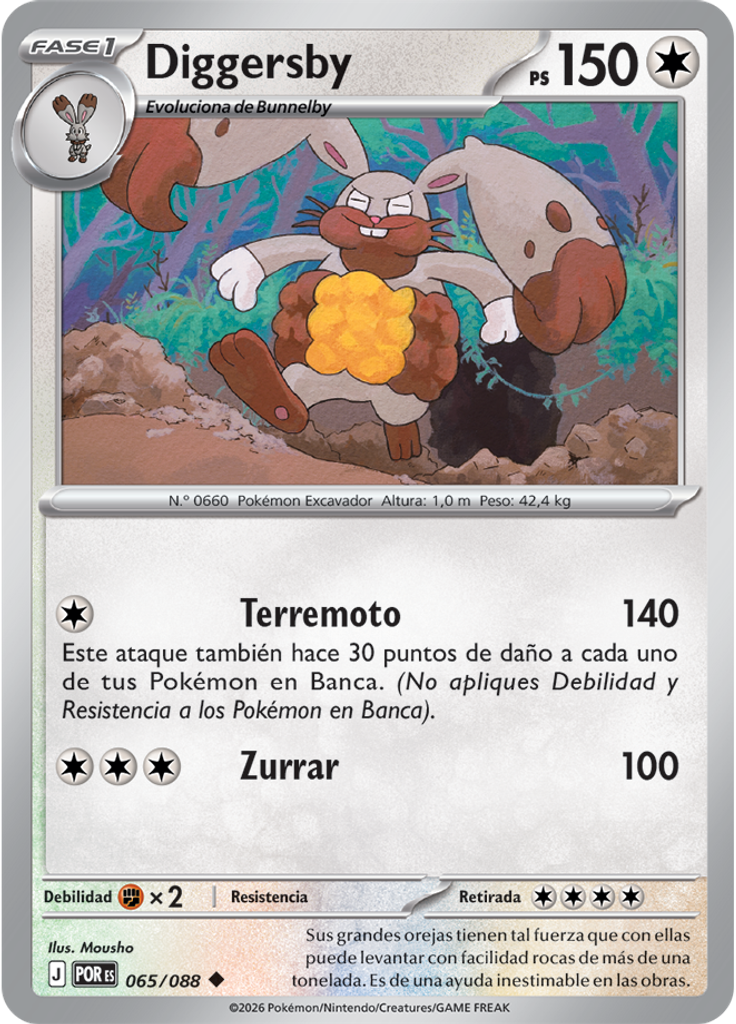 Diggersby (Reverse Holo)