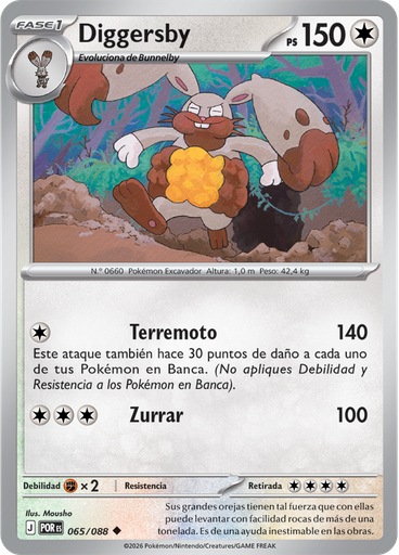 Diggersby (Reverse Holo)