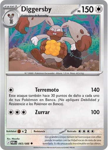 Diggersby (Reverse Holo)