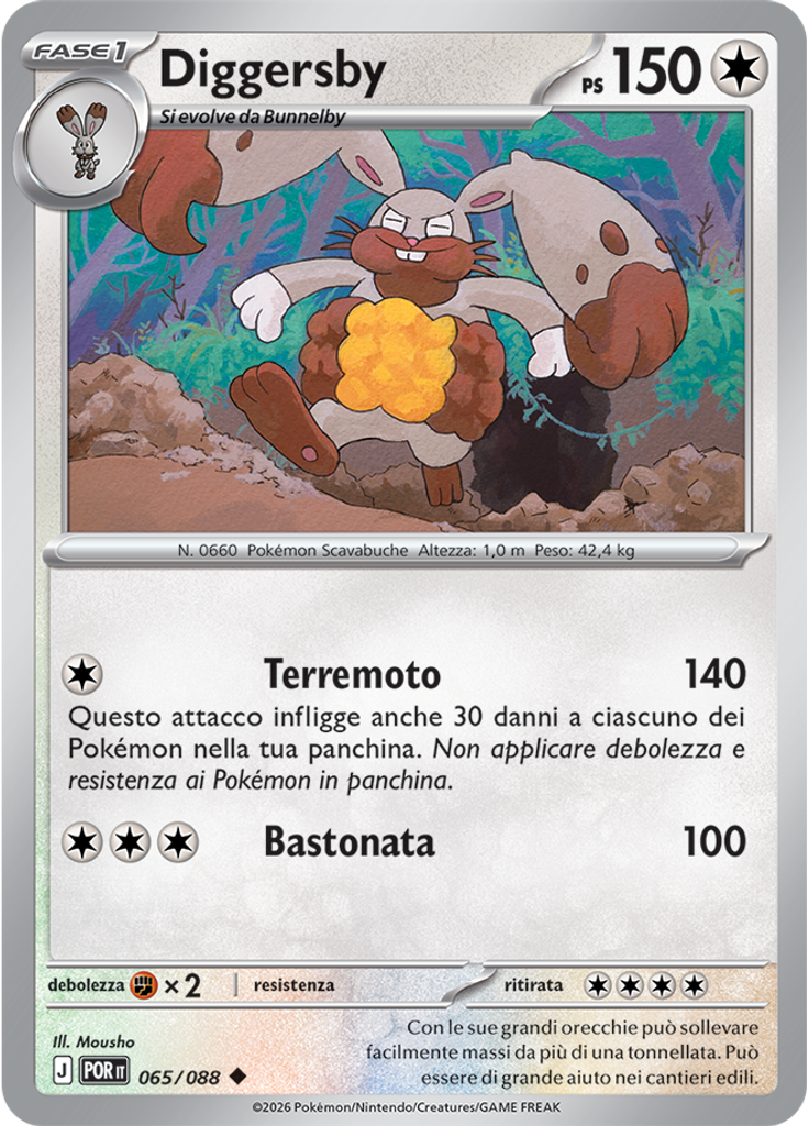 Diggersby (Reverse Holo)