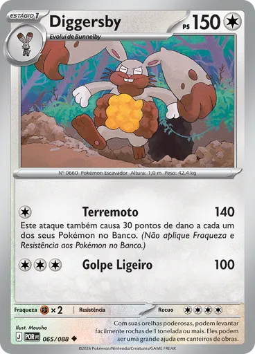 Diggersby (Reverse Holo)