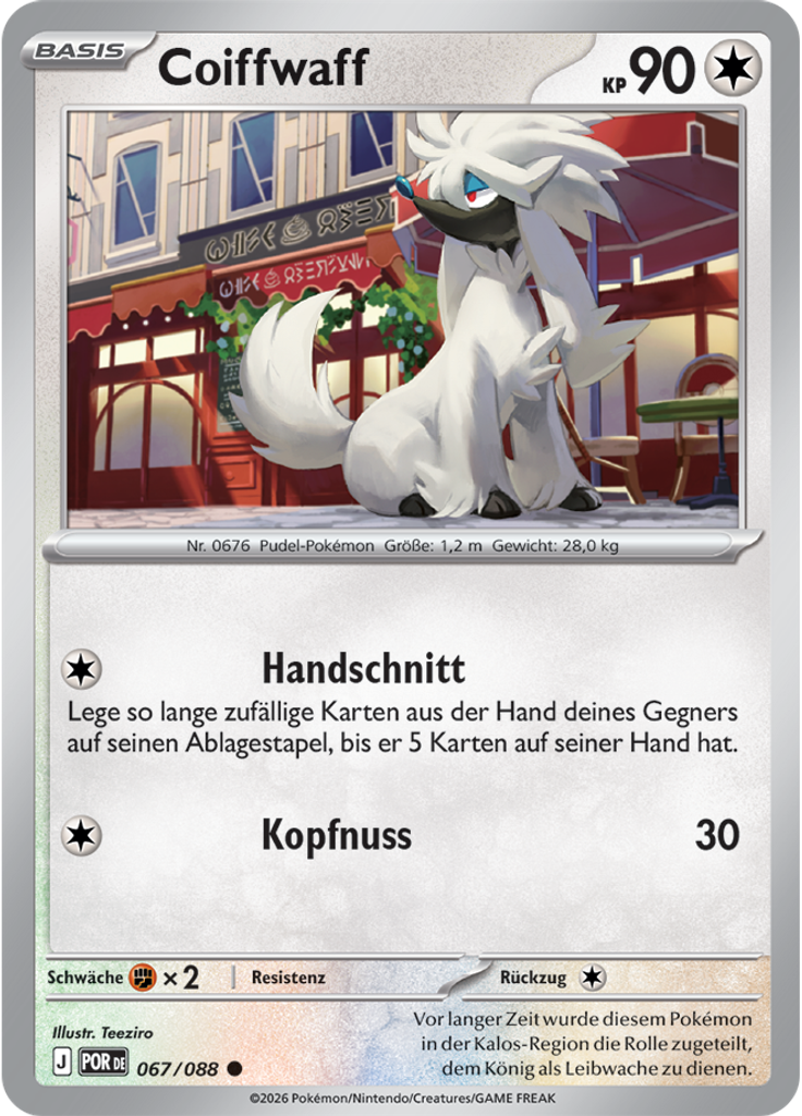 Coiffwaff (Reverse Holo)