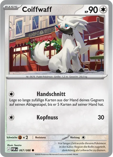 Coiffwaff (Reverse Holo)