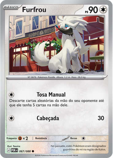 Furfrou (Reverse Holo)