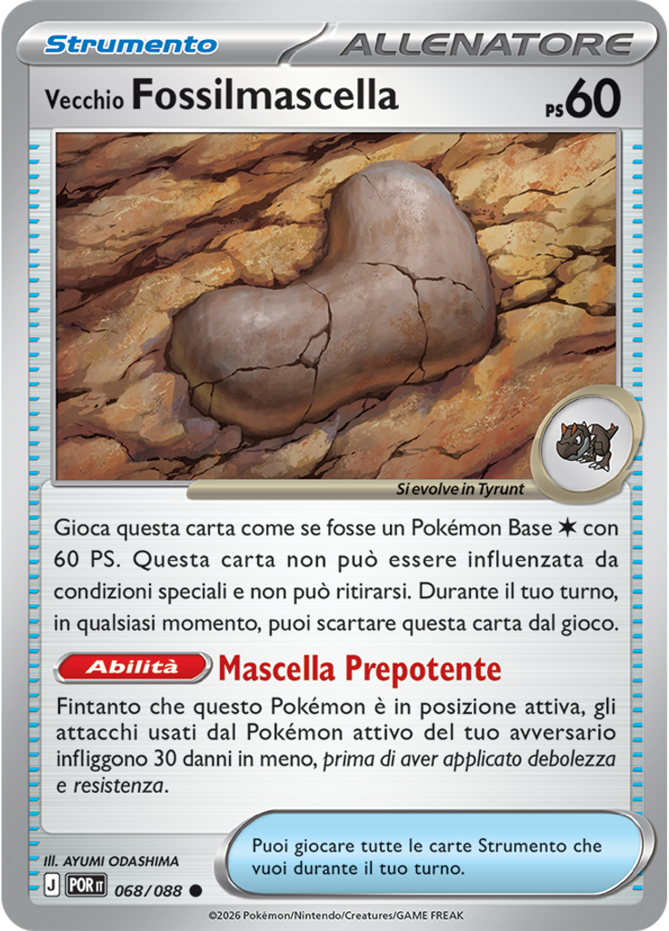 Vecchio Fossilmascella
