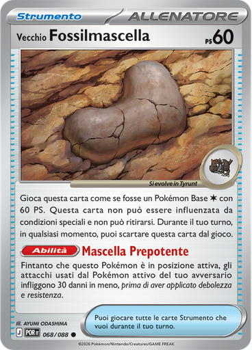 Vecchio Fossilmascella