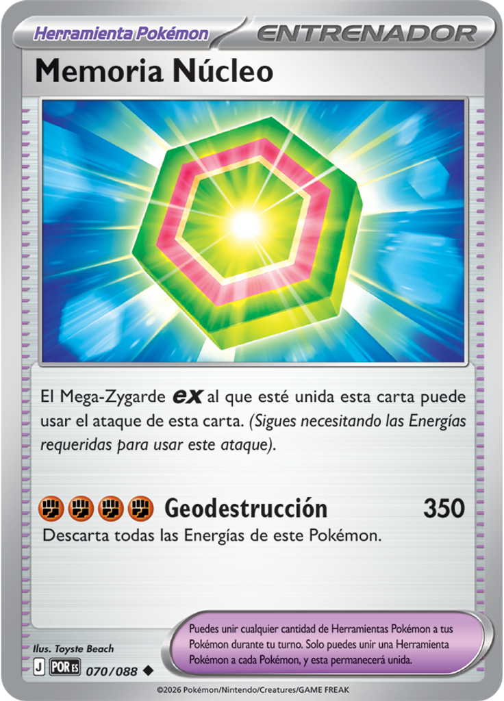 Memoria Núcleo (Reverse Holo)