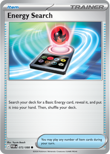 Energy Search (Reverse Holo)