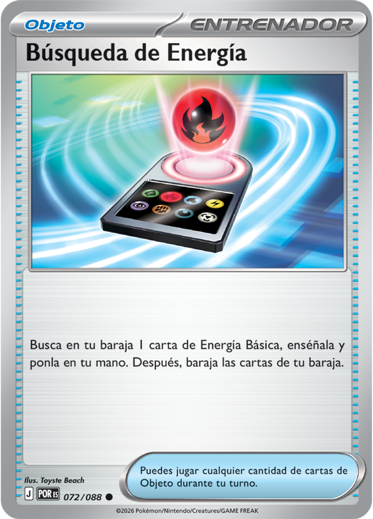 Búsqueda de Energía (Reverse Holo)