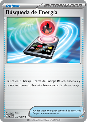 Búsqueda de Energía (Reverse Holo)