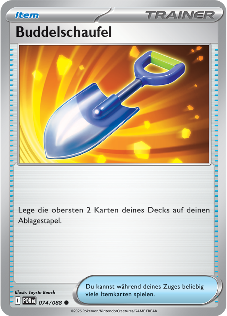 Buddelschaufel (Reverse Holo)