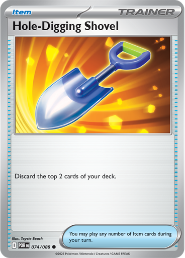 Hole-Digging Shovel (Reverse Holo)