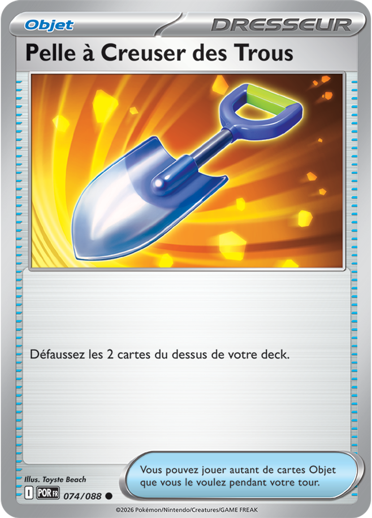 Pelle à Creuser des Trous (Reverse Holo)