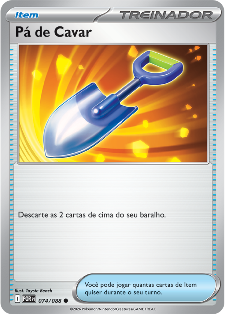 Pá de Cavar (Reverse Holo)