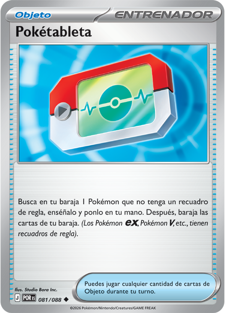 Pokétableta (Reverse Holo)