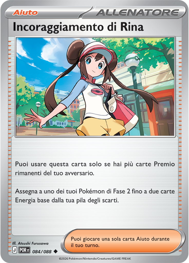 Incoraggiamento di Rina (Reverse Holo)