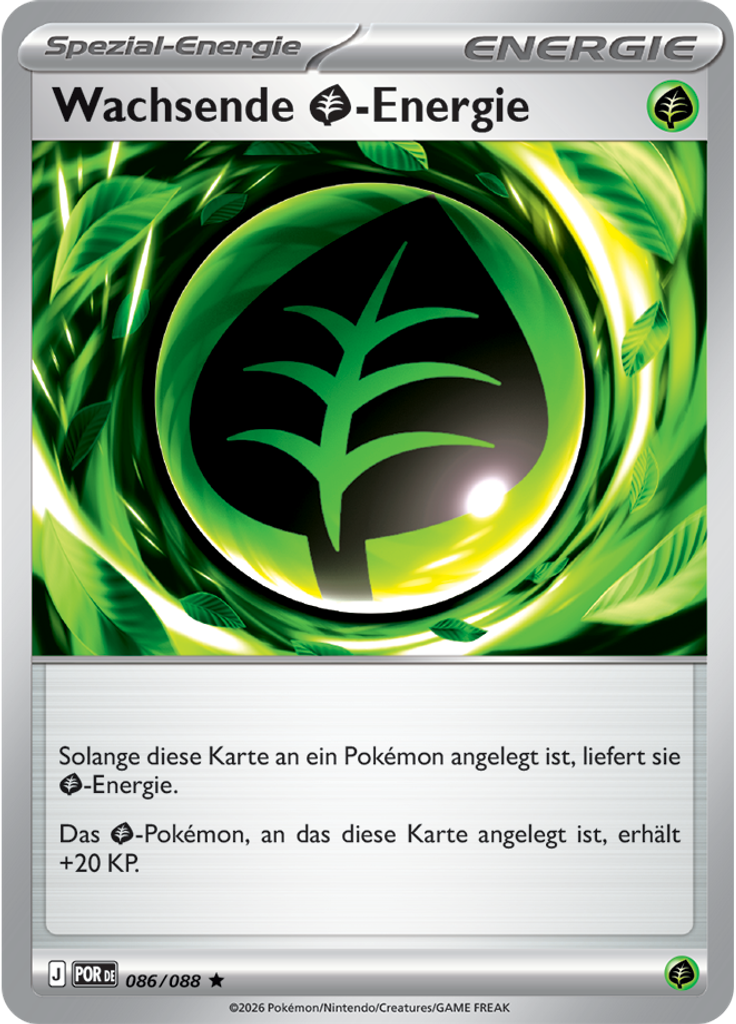 Wachsende Grass-Energie (Reverse Holo)