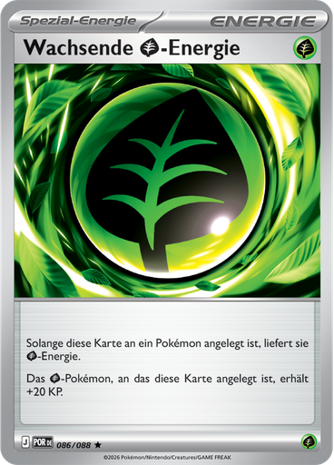 Wachsende Grass-Energie (Reverse Holo)
