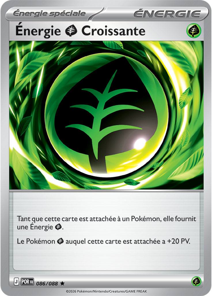 Énergie Grass Croissante (Reverse Holo)