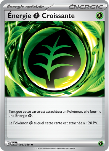 Énergie Grass Croissante (Reverse Holo)