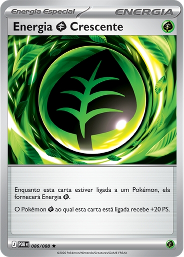 Energia Grass Crescente (Reverse Holo)