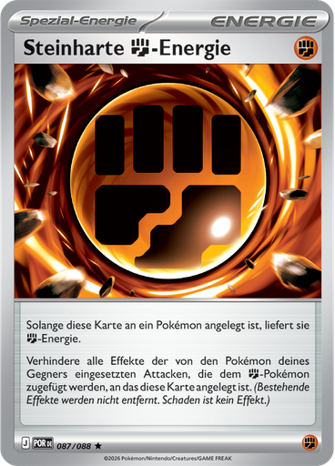 Steinharte Fighting-Energie