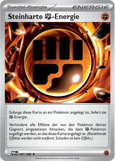 Steinharte Fighting-Energie